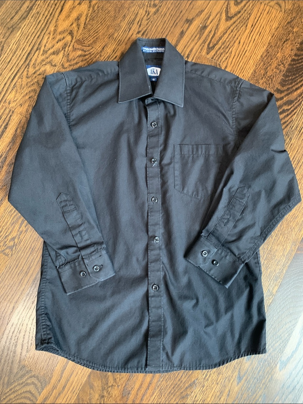 AKA New York Black Boys' Button-Down Shirt